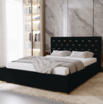 Łóżko tapicerowane GOLDEN z pojemnikiem