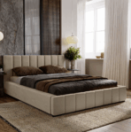 Łóżko tapicerowane NERO z pojemnikiem